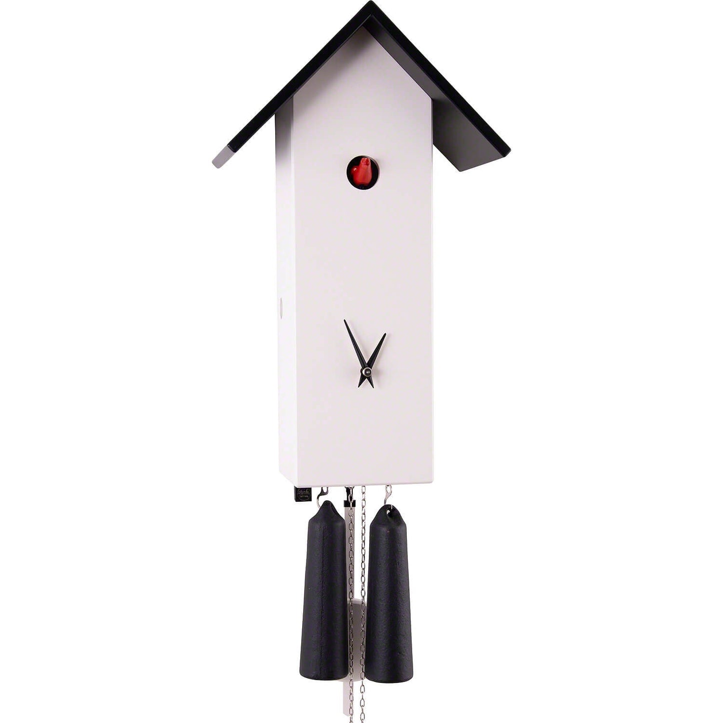 Cuckoo Clock 8-day-movement Modern-Art-Style 41cm by Rombach & Haas, Modern Handmade Cuckoo Clock Germany, Cuckoo Clock Black Forest