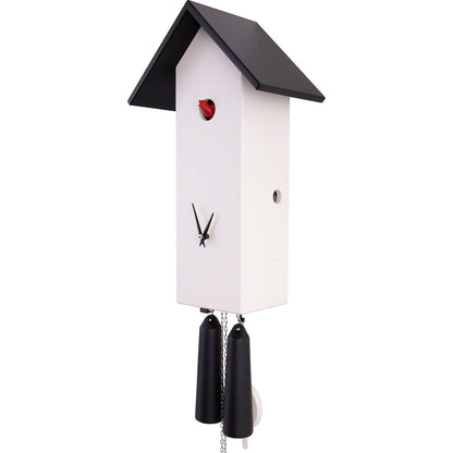 Cuckoo Clock 8-day-movement Modern-Art-Style 41cm by Rombach & Haas, Modern Handmade Cuckoo Clock Germany, Cuckoo Clock Black Forest