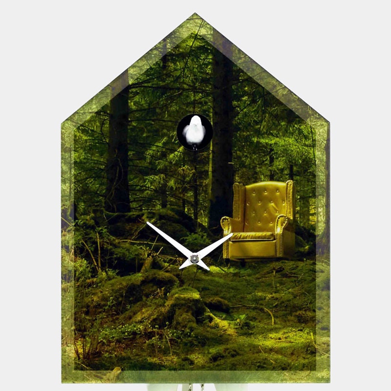 Designer Cuckoo Clock, Handmade Black Forest Cuckoo Clock, Authentic Black Forest Cuckoo Clock. Contemporary Cuckoo Clock, Unique Cuckoo