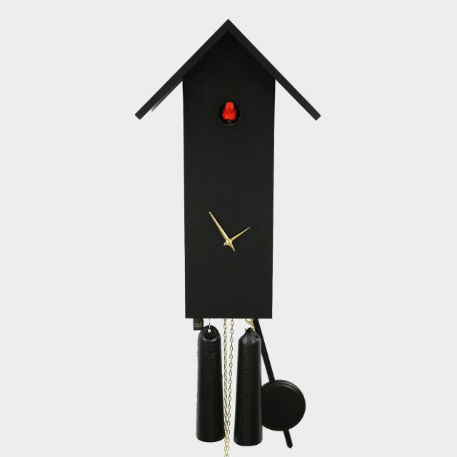 Black Cuckoo Clock, Modern Cuckoo Clock, Handmade Cuckoo Clock Germany, Cuckoo Clock Black Forest, Rectangle Cuckoo Clock Germany