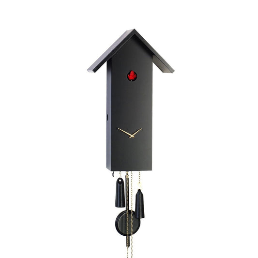 Black Cuckoo Clock, Modern Cuckoo Clock, Handmade Cuckoo Clock Germany, Cuckoo Clock Black Forest, Rectangle Cuckoo Clock Germany